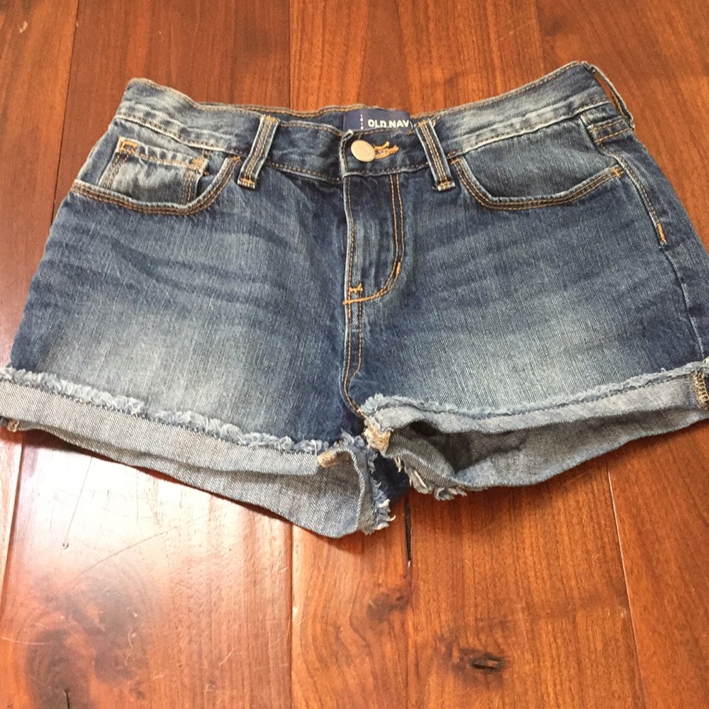 Old navy jean shorts size 12